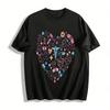 Love Medical Elements Printed Casual T-shirt For Medical Staff Pure Cotton T-shirt