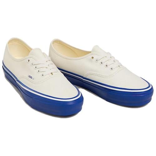 Vans Premium Authentic White Blue Midsole - VN000EBNZ5D