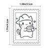 64 pcs,Cute Sketch Creative Stickers,simple Stamp stickers,DIY Scrapbook,books,laptop,mobile Phone,holiday Gift or Reward Gift