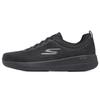 Go Walk Stability Round Toe Lace-Up Low-Top Running Shoes Men Sneakers Black 216142-BBK
