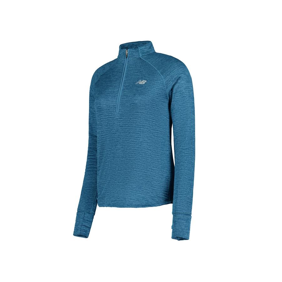 New Balance Sweatshirt Women s Vintage Blue WT43200-TUM S