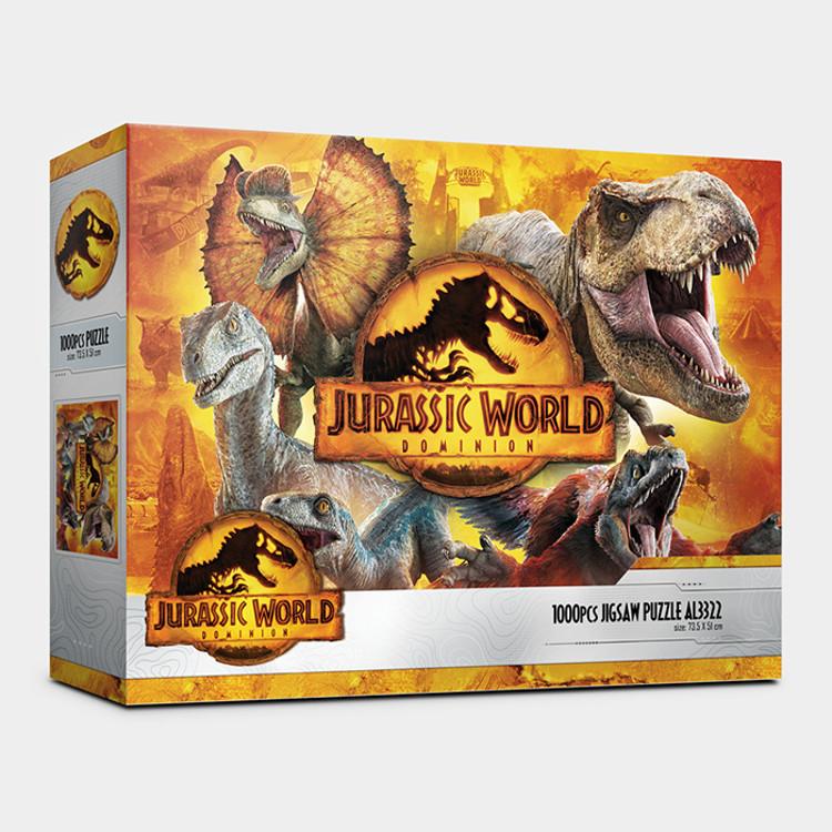1000dílné puzzle - Jurassic World Dominion 2 / série Jurský park, oblíbené korejské puzzle