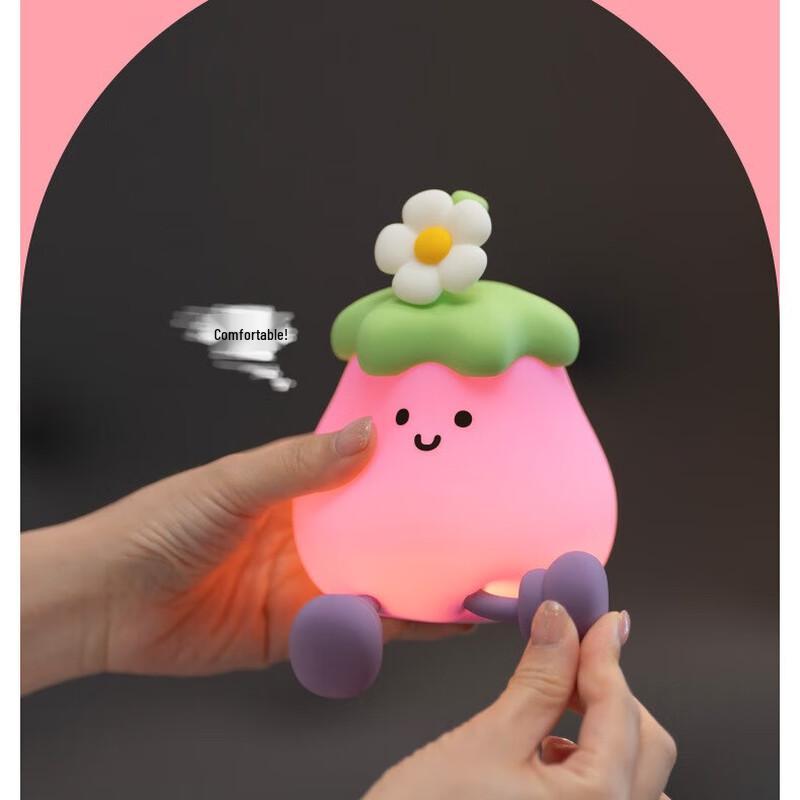 

Creative Eggplant Night Light
