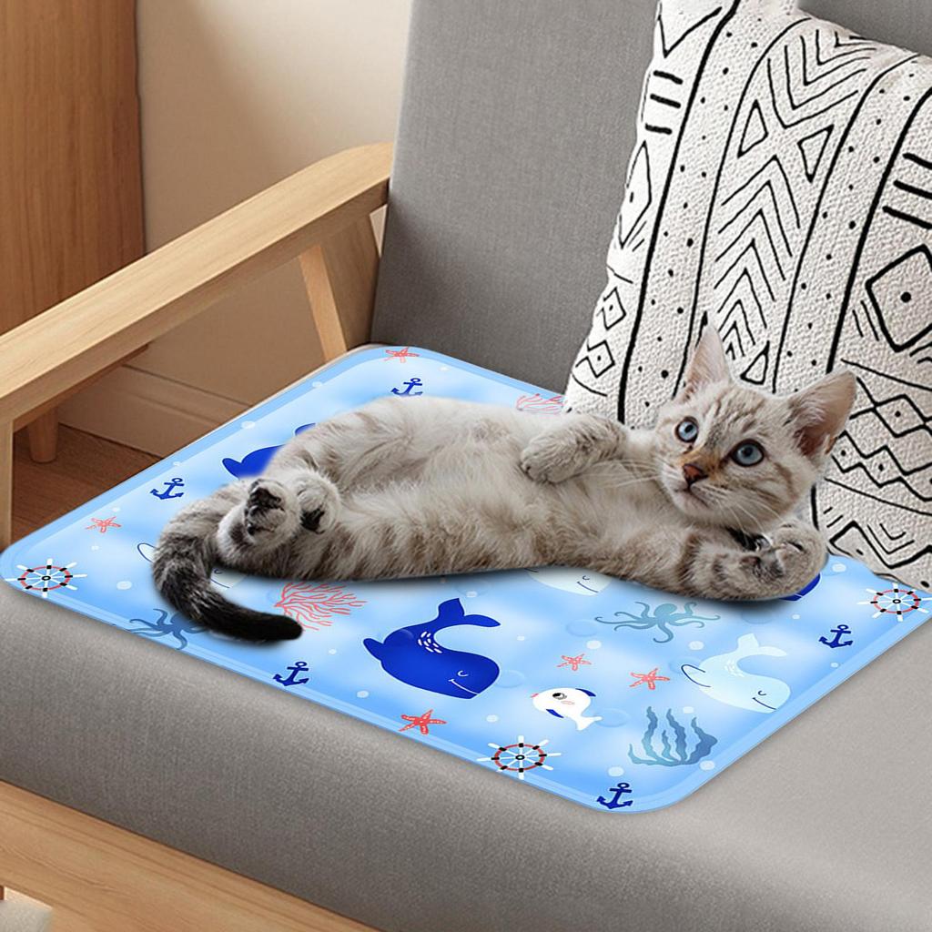 Dog Cooling Mat Ice Kennel Sleeping Bed Pet Cooling Mat for Summer Home Living Room Crate Kennel Cage Couch Sofa Floor