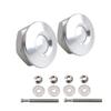 Universal Push Button Billet Quick Release Fasteners Set Racing Car Front Bumper Hood Pin Engine Bonnet Lock Latch Clip Body Kit