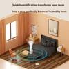 Triple Spray Humidifier Quiet Large Mist Volume Large Capacity For Bedroom Living Room Office Home Safe For Pregnant Women Baby