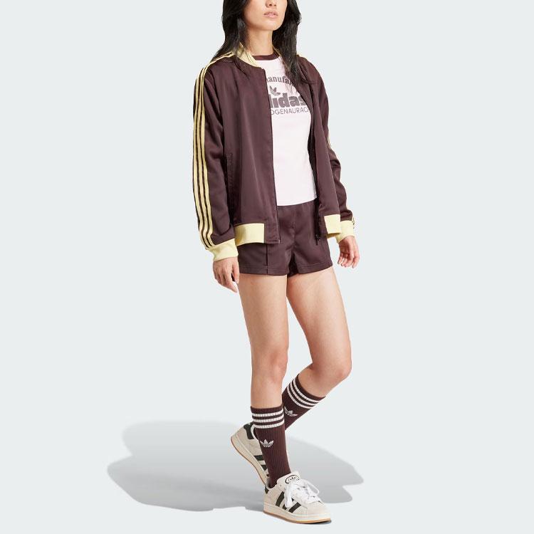 Adidas Originals Retro Graphic Slim Fit Sports Tee Women Tops Clear-Pink IR6087