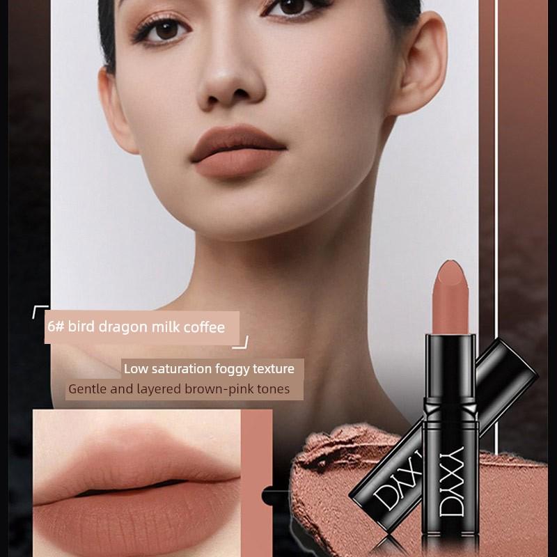 Black and Red Lipstick In a Deep, Dark, Matte Purple Shade, Waterproof and Long-Lasting, Genuine and Affordable
