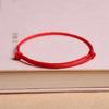 Handmade Red Lucky Knot Bracelet Rope Lucky Bangle Women Lovers' DIY Best Friends Lucky Bracelet Size Adjust