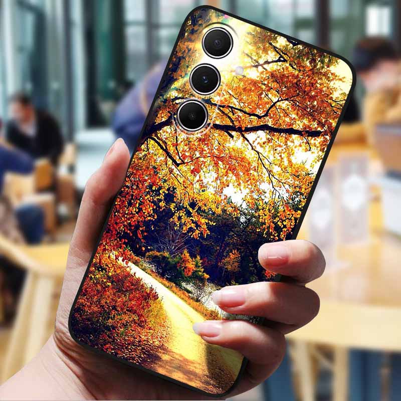 For Samsung A55 A25 A35 A05 A05S 4G 5G A15 A34 A54 A14 5G Cases Soft TPU Silicone Phone Covers for Samsung Galaxy A34 A54 Coque