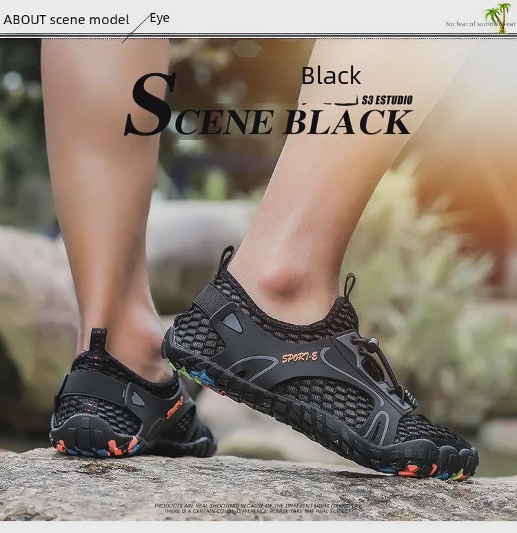 Men's Quick-Dry Sports Sandals: Ideal for Summer, Swimming, Fishing, and Beach Adventures.