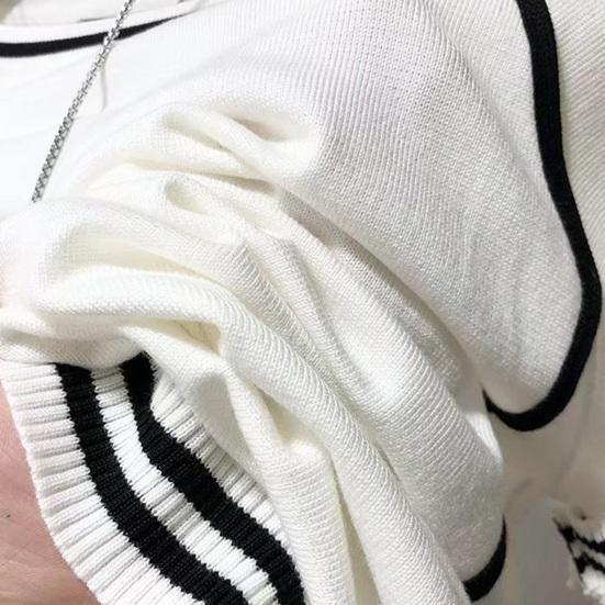 Summer Men T-shirt Short Sleeves Knitted Round Neck Solid Color Stretchy Pullover Slim Fit Cooling Sport Top Casual Daily Wear Clothes