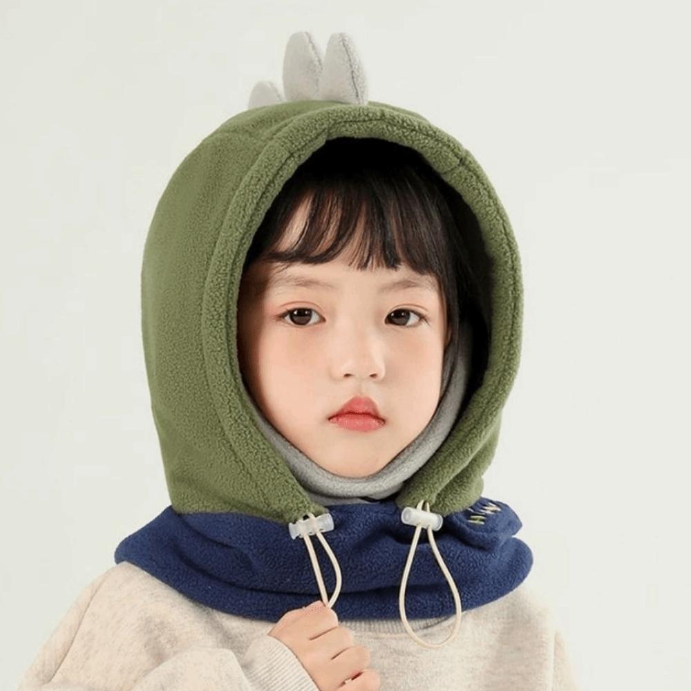 3 In 1 Cute Winter Hats Mask&Scarf One-piece Hats Face Cover Cartoon Animal Beanie Hats  Outdoor