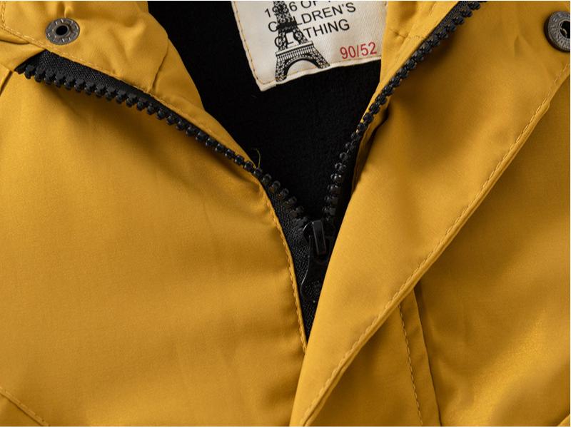 Children's 2026 New Fleece-Lined Hooded Jacket - Trendy Thick Boys' Coat