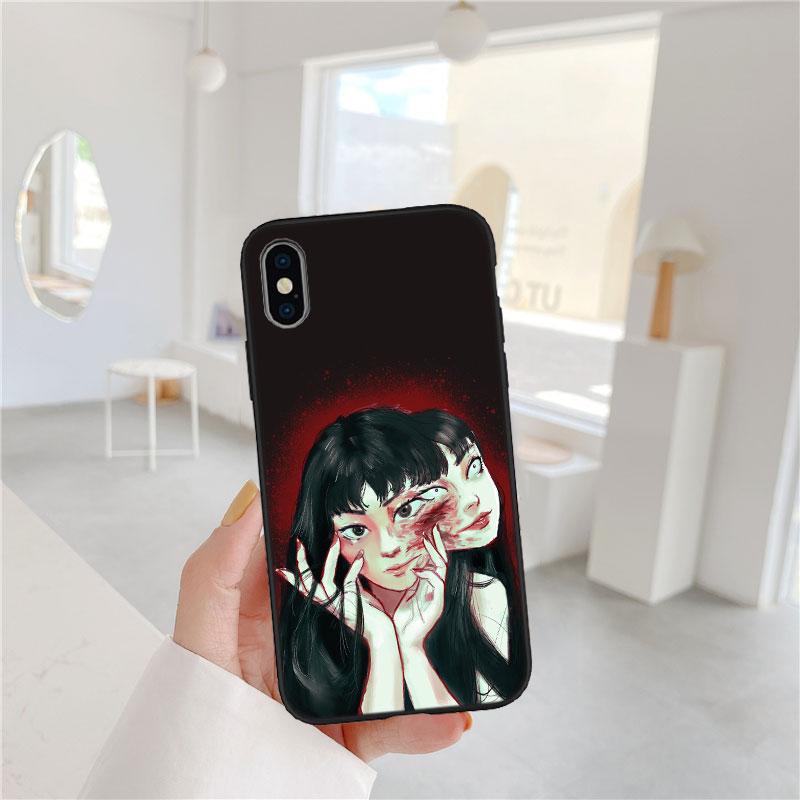 CJ65 Horror Tomie Junji Ito Soft Shell Phone Case for Xiaomi Xiaomi Poco M4 M5 M6 M7 X3 X6 X7 F8 Ultra Pro GT NFC