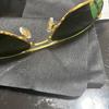 Used AMERICAN OPTICAL Sunglasses Gold Made in USA 100%UV