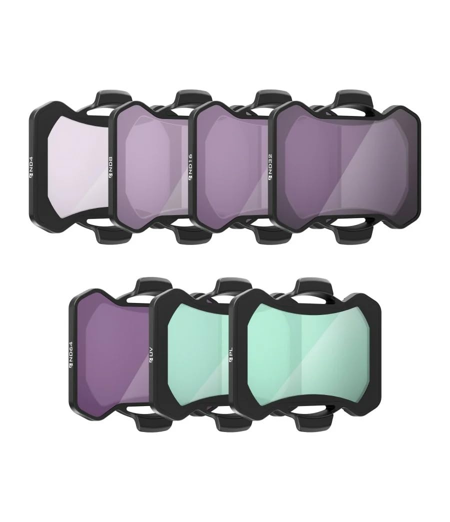 

Freewell ND Filter for DJI Avata 2 PL Total of 7 Mega Pack Shading Lens Polarizing Variable PL Filter Shutter Speed Adjustment Water Surface