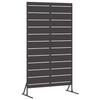 Privacy Screen Black 100 X 50 X 180 Cm Steel