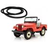 New Front Rubber Windshield Frame Glass Seal For Jeep CJ5 / CJ7 1976-1986