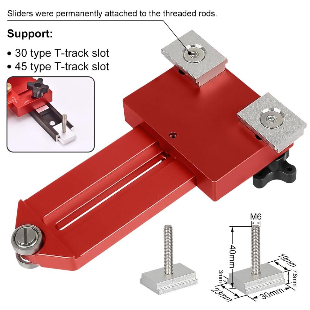 Table Saw Router Table Band Saw Jig Guide Extended Thin Rip Jig Repeat Narrow Strip Cuts Wood Working Tool
