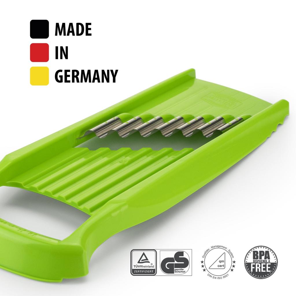 Borner PL Waffle Slicer XXL Directly Sold by the Official German (Green) - Manufacturer!