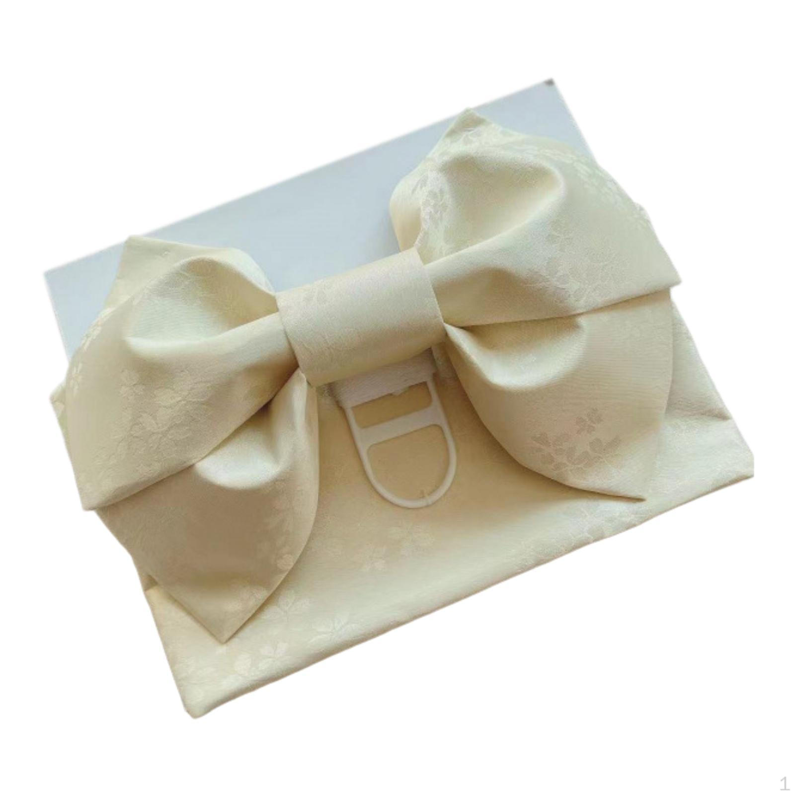 

Bow Tie Belt, Waistband for Cosplay Dress Beige