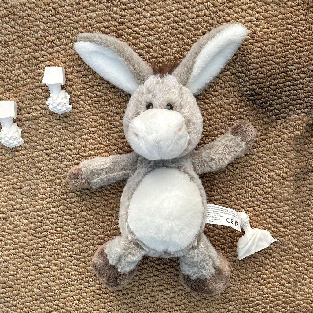 40Cm Soft Plush Donkey Toys–Cuddly Donkeys For Boys Girls Babies–Fluffy Stuffed Animal For Cuddling Playing Plush Toys Decor