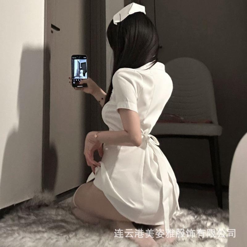 Sex Uniform Nurse Uniform Pure Desire Spice Girl Cosplay Homewear Suit Pure Desire Hat Cute Passion