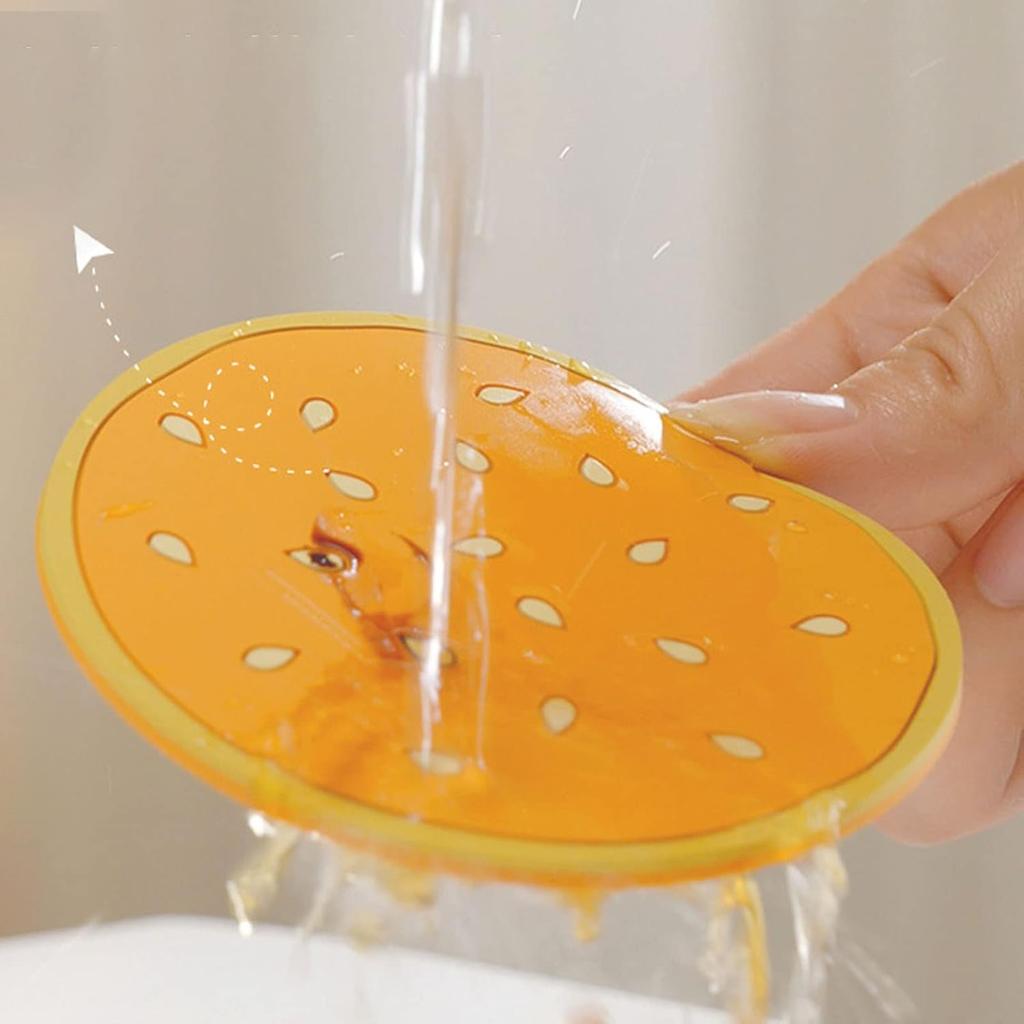 8pcs Hamburger Coaster Waterproof Coasters PVC Drink Coaster Non-Slip Cup Mat Hamburger Shape Coasters Heat Insulation Cute Pattern Coasters Holiday