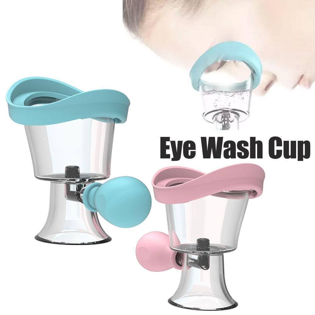 Silicone Eye Wash Cups Eyes Cleaner Flushing Rinse Cups Bath Eyewash Cups Relieve Eye Fatigue Dryness