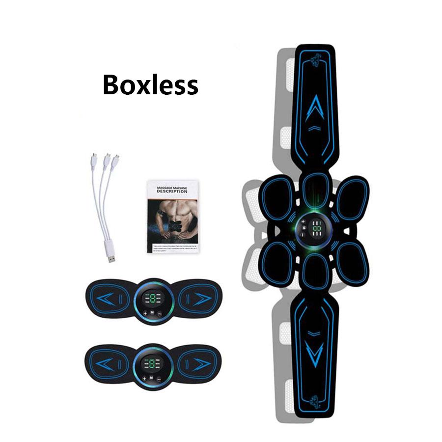 EMS Muscle Stimulator Abs Slimming Belt Abdominal Toner Body Arm Leg Waist Weight Loss Trainer Fitness Equipment Vibration Belt