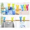 Universal Plastic Laundry Clips With Durable Design For Bedding And Clothing Drying