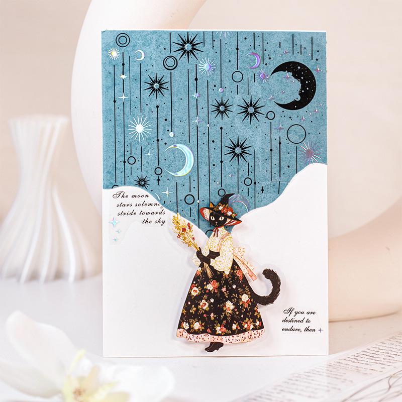 Starry Sky Poet Series Decorative PET Tape for Journal Decoration - 6 Designs
