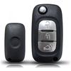 Remote Control Key Shell Compatible with Smart 453 Forwto Forfour