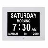 Letter Electronic Dementia LCD Screen Time Table Home Decor Digital Clock Calendar Alarm Clock