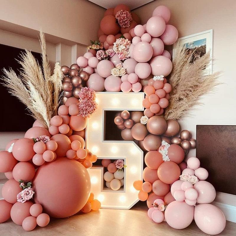 Balloon Wedding Decoration Wedding Balloon Birthday Arrangement Balloon High-End Balloon Night Market Sale