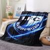 1PC 1. FC Magdeburg Patterned Flannel Blanket Suitable For All Seasons for Home Decor Warmth and Comfort Gifts Holiday Present