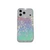 Applicable to Apple 17 mobile phone case color-plated transparent glitter iphone17promax diamond pattern magnetic case 17pro