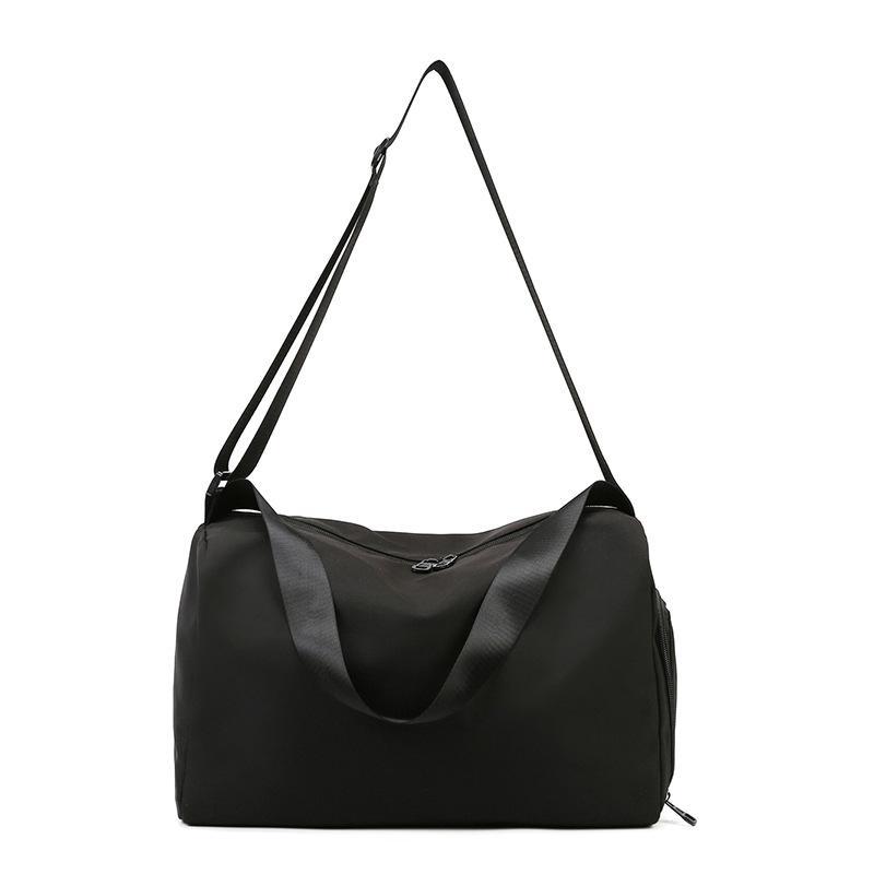Travel Gym Bag for Women Adjustable Non-Slip Shoulder Strap Dry Wet Separation for Yoga Fitness Outdoor Activities