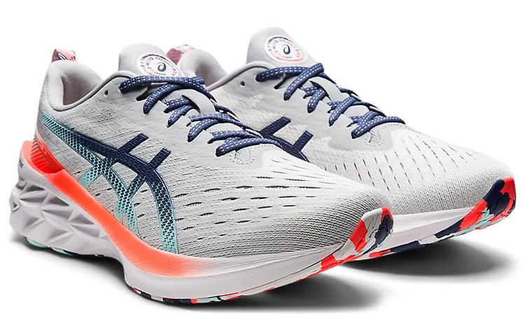 Men's Sneakers ASICS Novablast 2 Glacier Grey Thunder Blue Glacier Grey/Thunder Blue