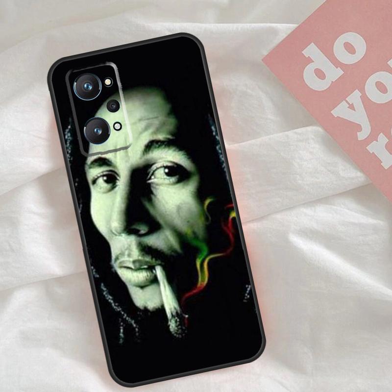 Reggae Bob Marley For Realme C30 C31 C33 C35 C55 C21Y GT Neo 5 3T 2T OnePlus 11 10 9 Pro Nord CE 3 2 Lite Case