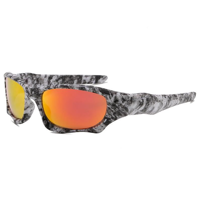 Men's Polarized Tactical Windproof Sunglasses - Military Green, Sports Style