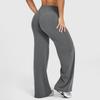 Women's High-Waist Flare Yoga Pants - No Embarrassment Line, Loose Fit for Outdoor Sports
