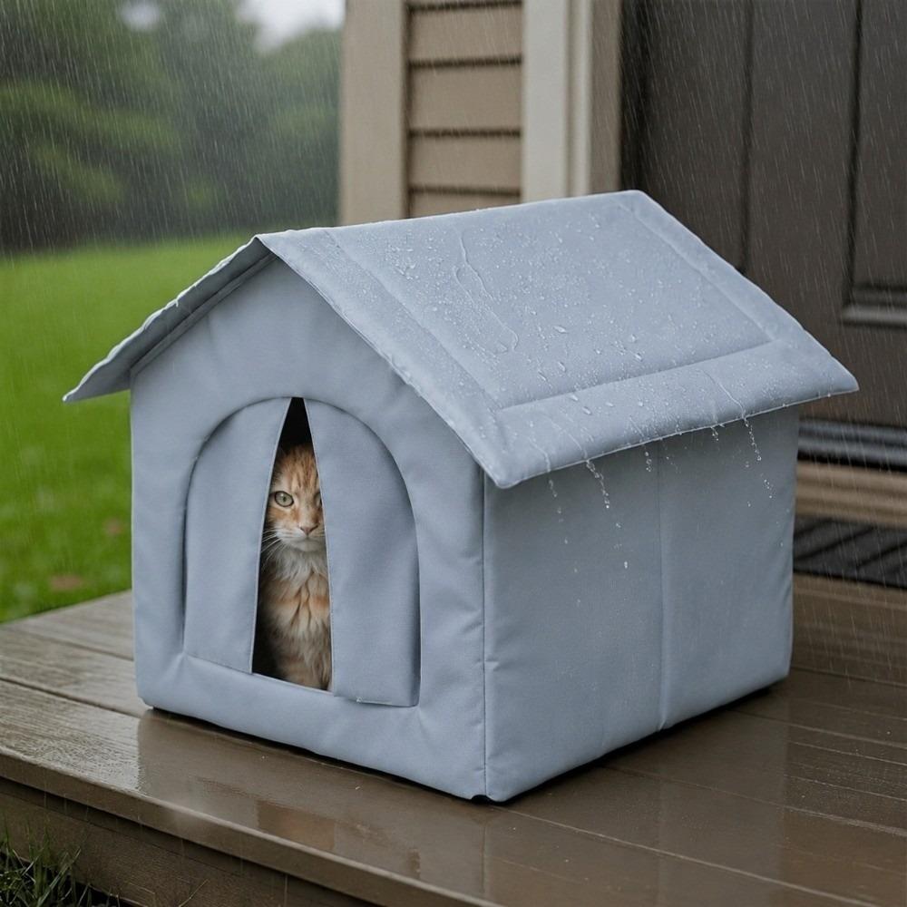 Winter Cat House Warm Small Dog House Outdoor Indoor Cat Bed Pet Shelter  For Small Pet Supply