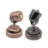 1/12 Scale Miniature Spot Lamp For Dollhouse With LED Battery Light And Metal Body Spotlight for Living Room Displaying