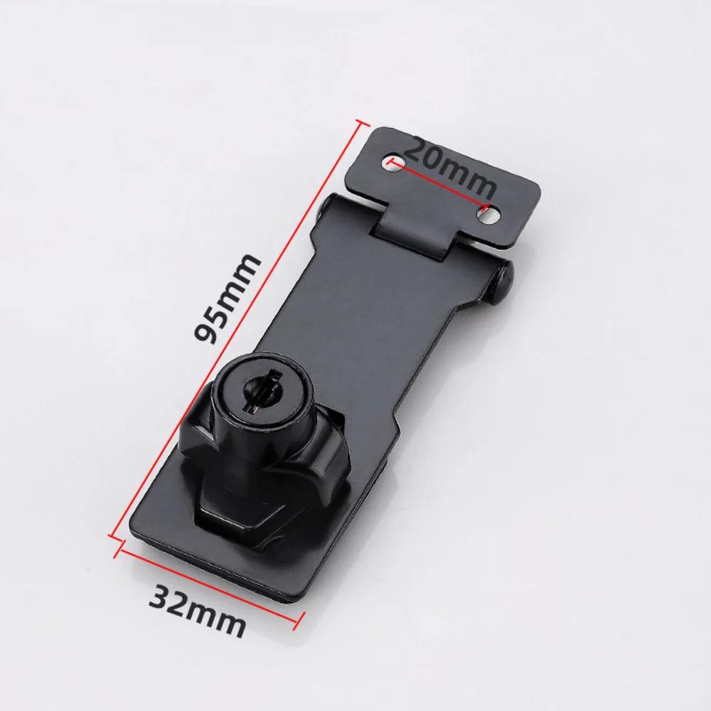 Blocare de înaltă calitate, rezistentă, fără capse, fără perforare, cu blocare dulap dublă cu ușă, încuietoare dulapului de birou, feronerie de securitate