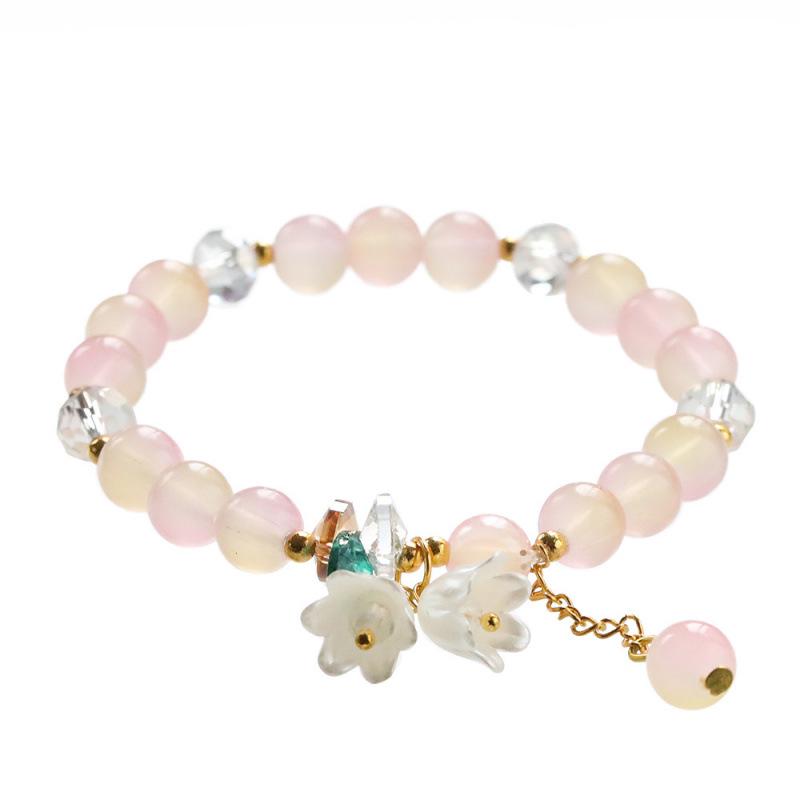 Mori Style Mermaid Crystal Bracelet – Versatile Niche Design for Women, Ideal for Students and Best Friends