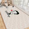 Cute B-Betty Boop Door Mat Nordic Style Bedroom Living Room Doormat Home Balcony Anti-Slip Alfombra