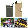 1Celsius10 Scale Simulation Gas Fuel   Can Set Plastic   Fuel   and   Gas Can for SCX10 1Celsius10 RC Crawlers