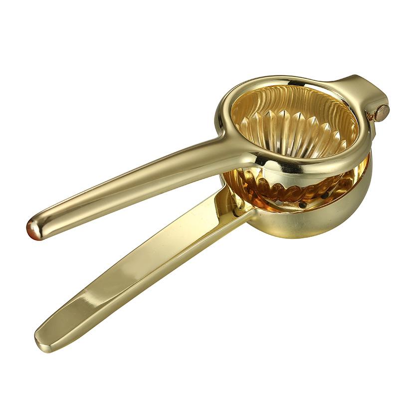 Manual Stainless Steel Lemon Squeezer Citrus Press Juicer Lime squeezer Kitchen Bar Tool - Copper/Gold/Silver color